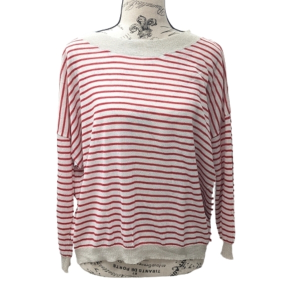 Molly BrackenStriped Long-Sleeve Sweater - Picture 2 of 11
